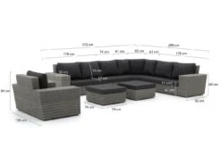 Intenso Merone Ecklounge-Set 7-teilig