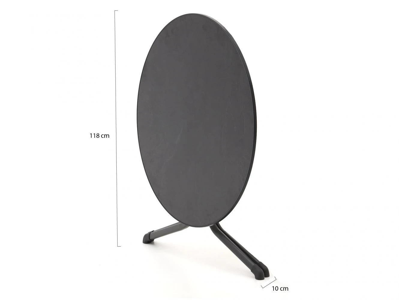 Sieger Vivodur Gartentisch Klappbar ø 100 Cm (h: 73 Cm) 4 Sieger Vivodur Gartentisch Klappbar ø 100 Cm (h: 73 Cm) – Bild 2