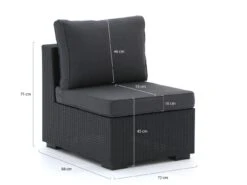 Forza Giotto Lounge Mittelelement 65 Cm