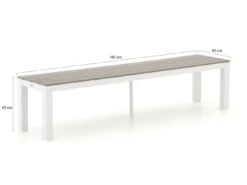 Bellagio Fidenza Picknickbank 195x45x45 Cm