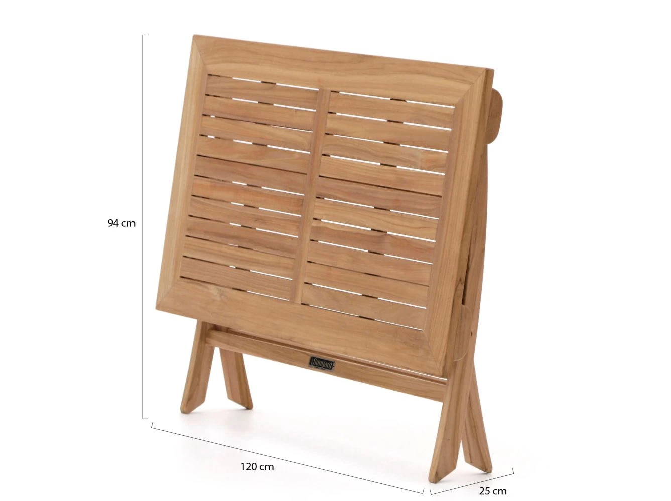 Sunyard Preston Gartentisch Klappbar 120x70x75 Cm 4 Sunyard Preston Gartentisch Klappbar 120x70x75 Cm – Bild 2