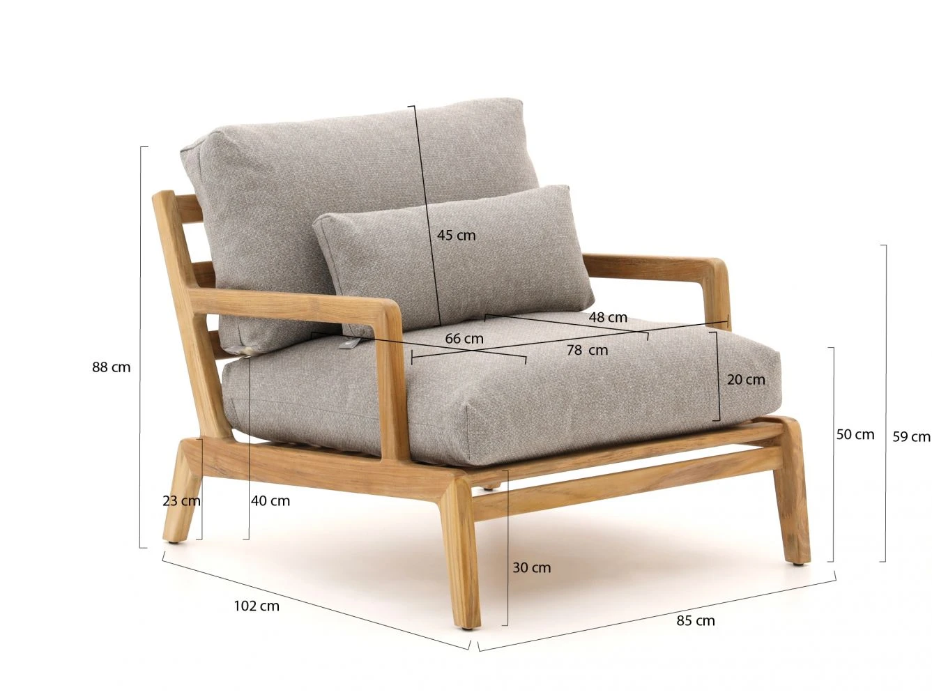 SUNS Termoli Sessel-Sofa Lounge-Set 5-teilig 3 SUNS Termoli Sessel-Sofa Lounge-Set 5-teilig