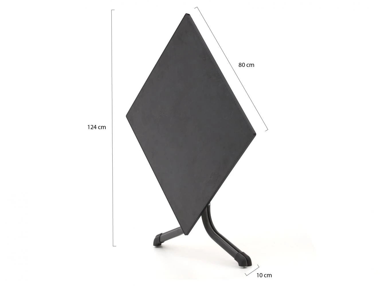 Sieger Vivodur Gartentisch Klappbar 80x80x73 Cm 4 Sieger Vivodur Gartentisch Klappbar 80x80x73 Cm – Bild 2