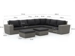 Intenso Merone Ecklounge-Set 6-teilig