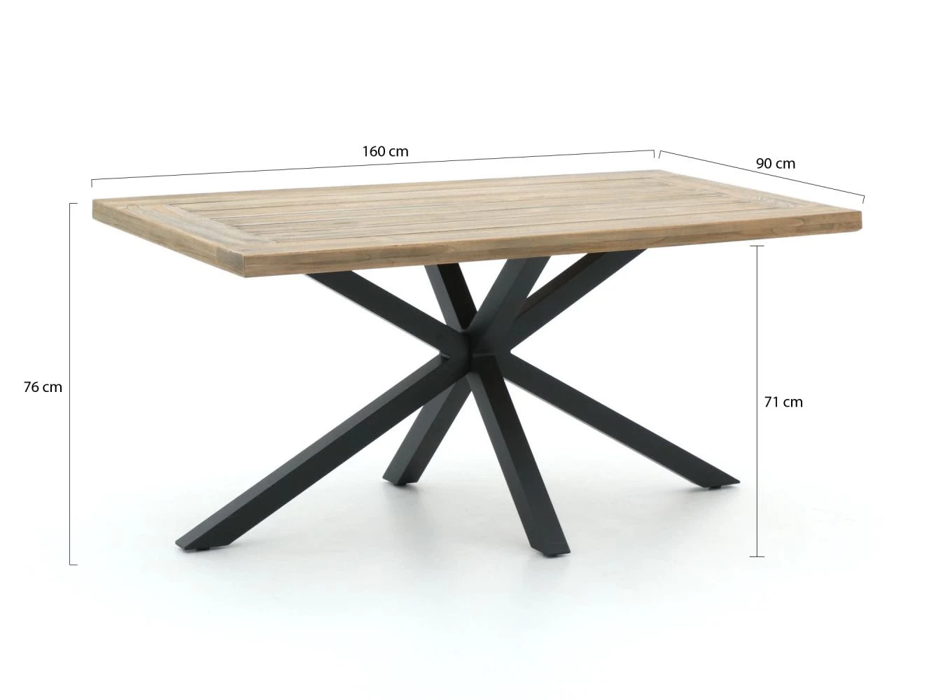 Bellagio Montorio Gartentisch 160x90 Cm 3 Bellagio Montorio Gartentisch 160x90 Cm