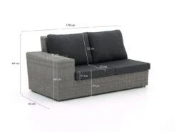 Intenso Merone Lounge Element Rechter Arm 178 Cm
