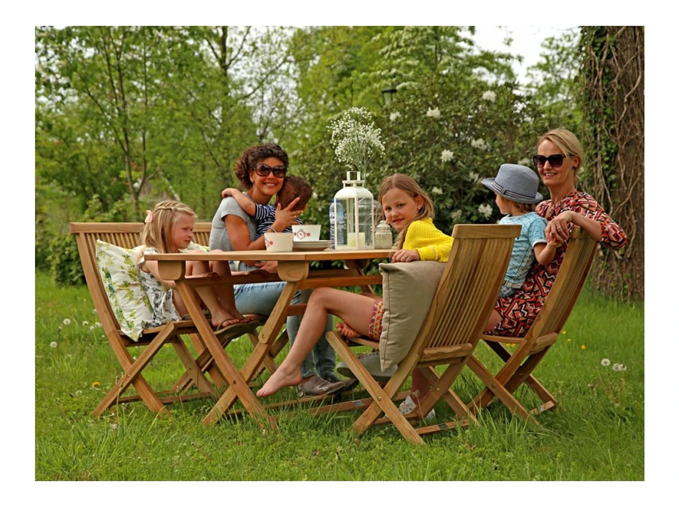 Sunyard Preston Gartentisch Klappbar 120x70x75 Cm 5 Sunyard Preston Gartentisch Klappbar 120x70x75 Cm – Bild 3