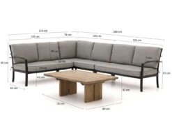 Hartman New Jamie Oliver/ROUGH-L Ecklounge-Set 4-teilig