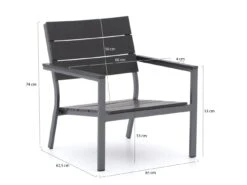 Bellagio Bravo Stapelsessel Garten