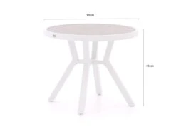 Bellagio Dimasso Gartentisch Ø 90 Cm (h: 73 Cm)