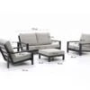 Bellagio Vezzano Sessel-Sofa Lounge-Set 4-teilig