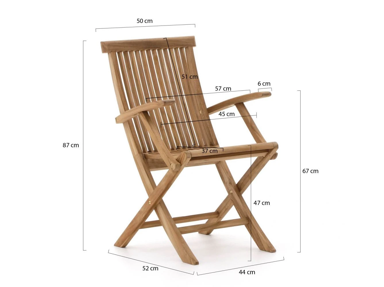 Sunyard Leeds Gartenstuhl Zusammenklappbar 3 Sunyard Leeds Gartenstuhl Zusammenklappbar