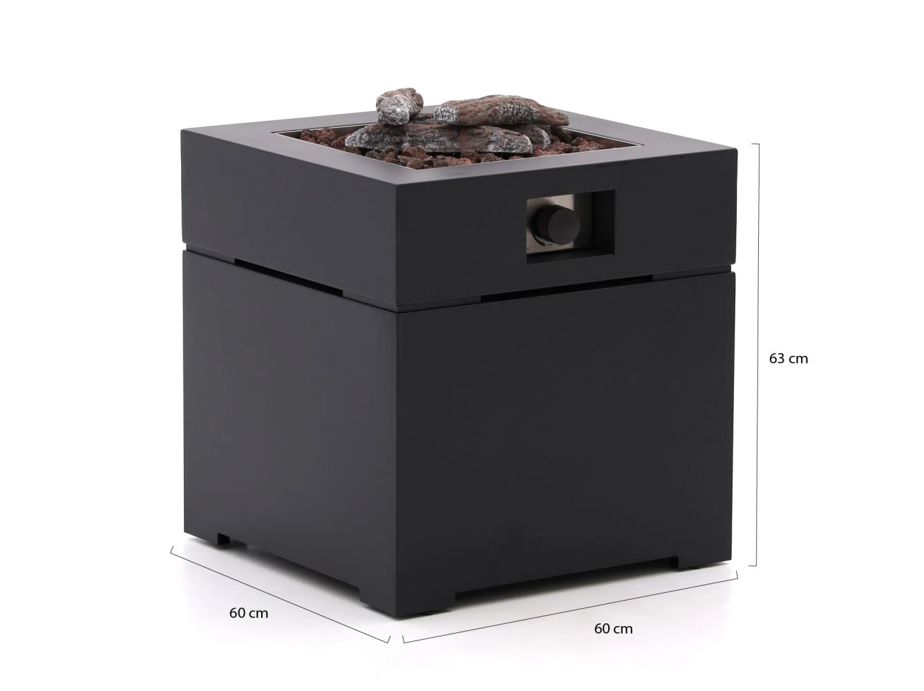 Cosibrixx Feuertisch 60x60x63 Cm 3 Cosibrixx Feuertisch 60x60x63 Cm