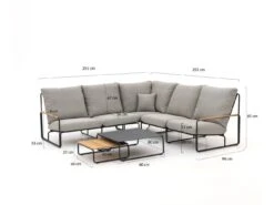 SUNS Merano Ecklounge-Set 5-teilig