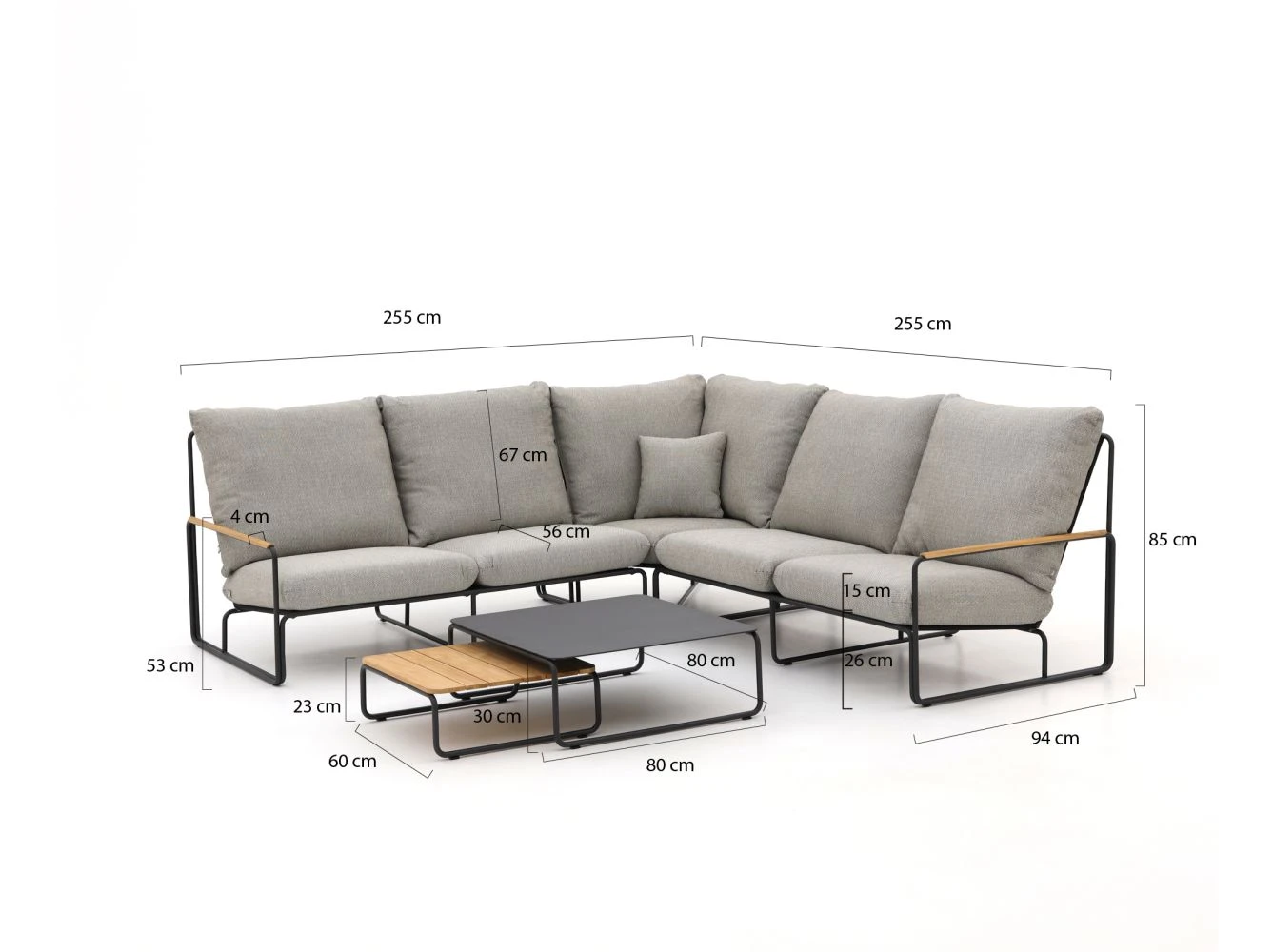 SUNS Merano Ecklounge-Set 5-teilig 3 SUNS Merano Ecklounge-Set 5-teilig