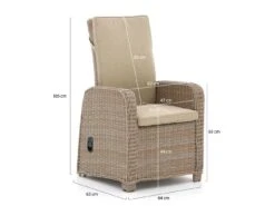 Intenso Umbria Gartenstuhl Hochlehner