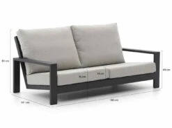 Bellagio Vezzano Gartensofa 2,5 Personen 180 Cm