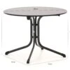 Sieger Vivodur Gartentisch Klappbar ø 100 Cm (h: 73 Cm)