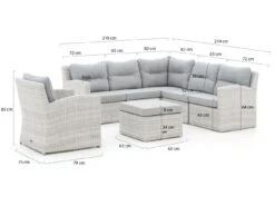 Intenso Fellini Ecklounge-Set 7-teilig