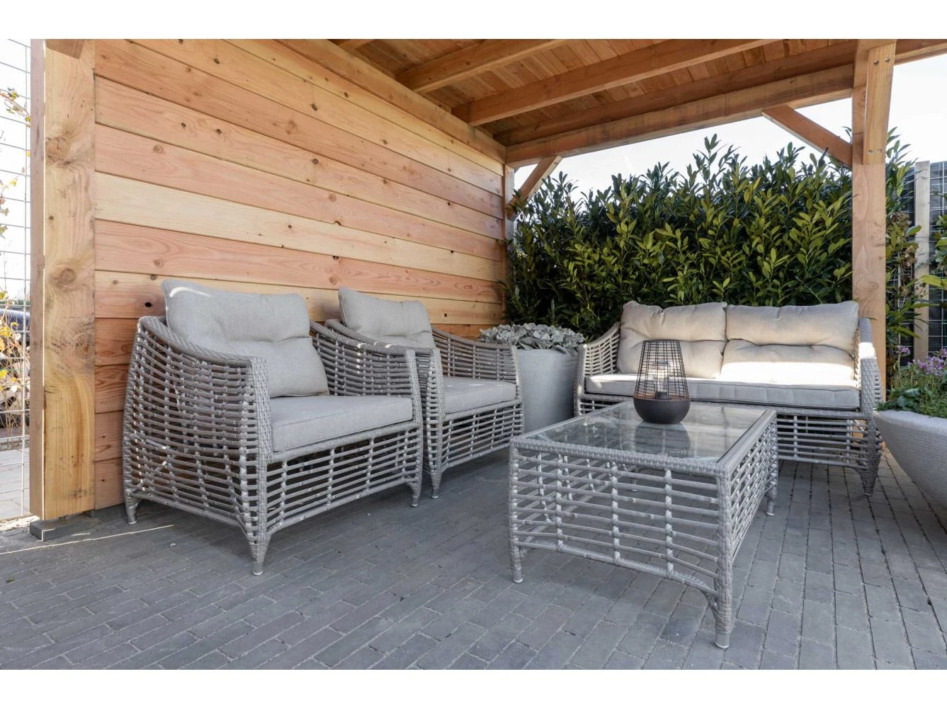 Manifesto Ortello Sessel-Sofa Lounge-Set 4-teilig 4 Manifesto Ortello Sessel-Sofa Lounge-Set 4-teilig – Bild 2