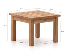 Schemel Store 15 Sunyard Wales Beistelltisch Outdoor 50x50x38 Cm