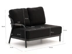 Schemel Store 37 Bellagio Pianello Ecklounge-Set 5-teilig