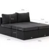 Forza Barolo Lounge Daybed 4-teilig