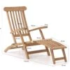 Sunyard Country/Wales 60 Cm Deckchair-Set 3-teilig