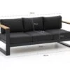 Bellagio Sorani Gartensofa 3-Sitzer 202 Cm -Schemel Store acfd7e91045c4454537b7511942fe6d31c47b04c 120157 a01 czequ7qai7xze1ub