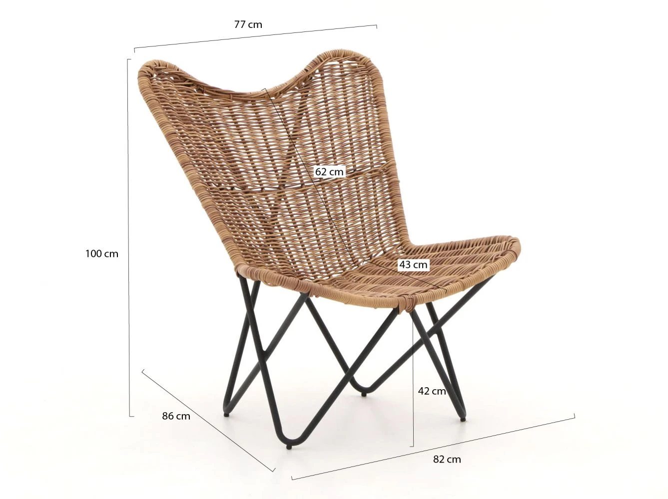 Giardo Falena Gartensessel 3 Giardo Falena Gartensessel