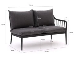 Manifesto Celante Lounge Element Linker Arm 138 Cm