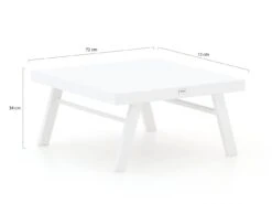 Forza Vadena Loungetisch 72x72x34 Cm