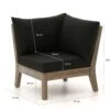 ROUGH Batang Lounge Eckelement 75 Cm