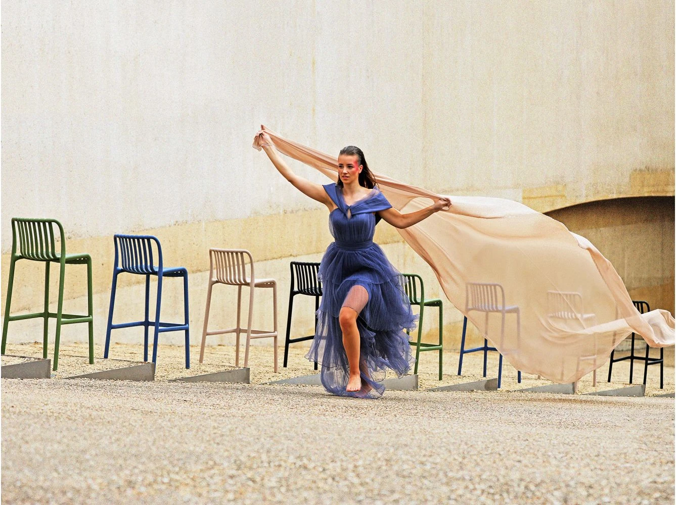 Forza Cali Barhocker Outdoor Stapelbar 5 Forza Cali Barhocker Outdoor Stapelbar – Bild 3