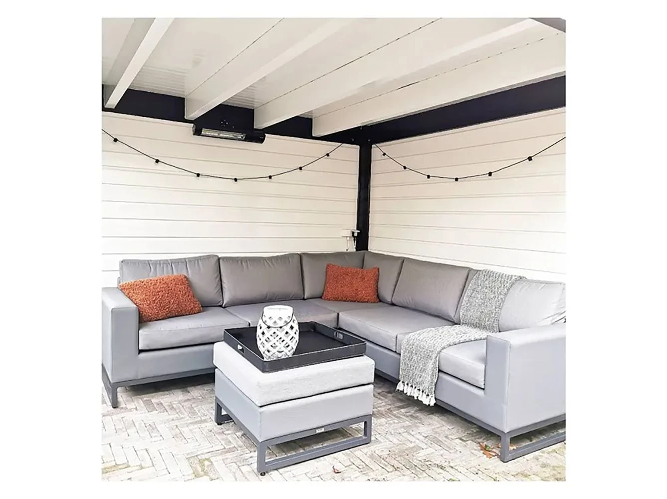 Il Tempo Del Capo Ecklounge-Set 4-teilig 4 Il Tempo Del Capo Ecklounge-Set 4-teilig – Bild 2