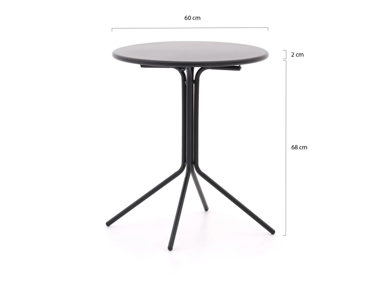 Forza Aziano Gartentisch Klappbar 120x70x76 Cm 3 Forza Aziano Gartentisch Klappbar 120x70x76 Cm