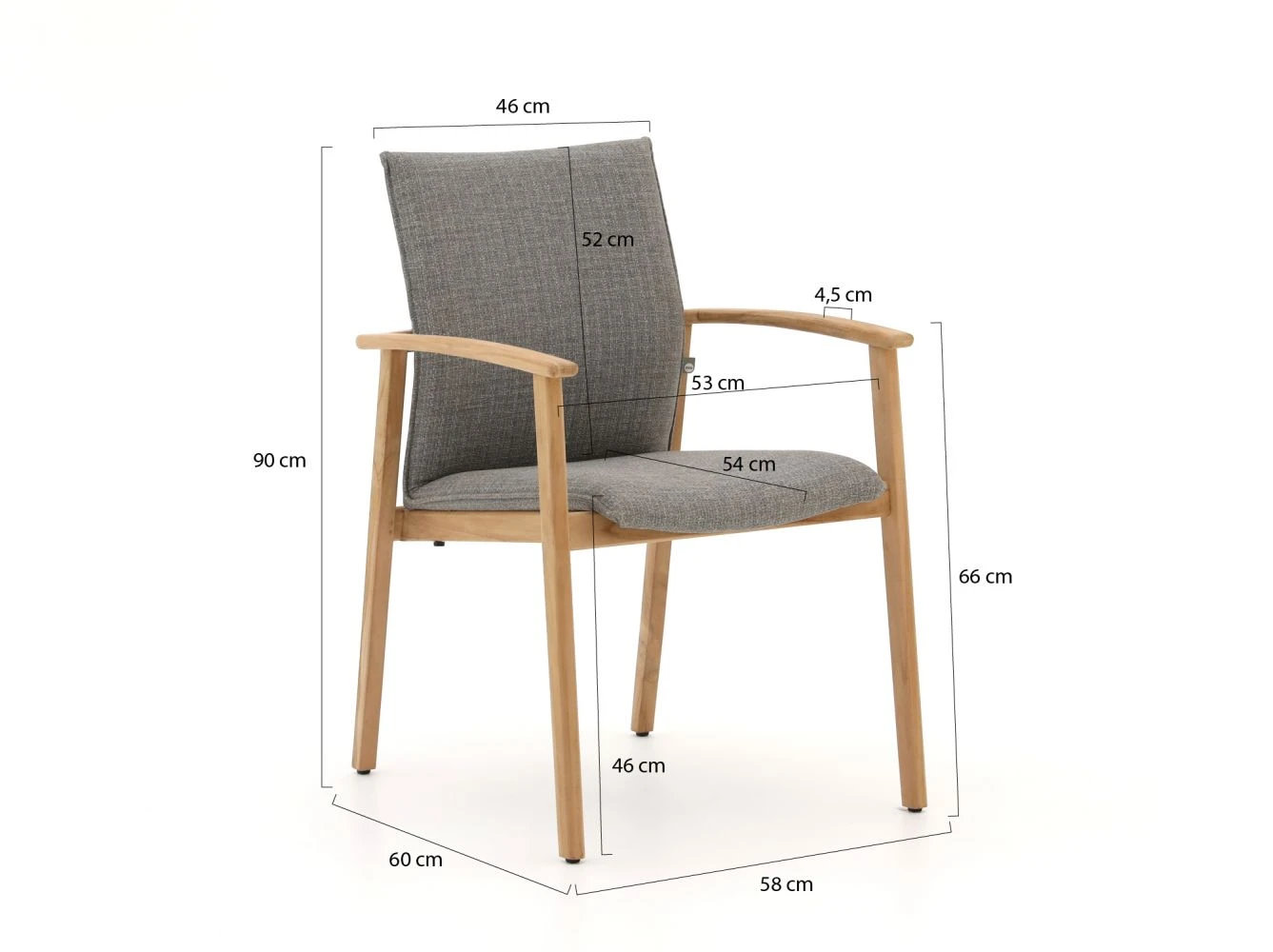 SUNS Florine Gartenstuhl Stapelbar 3 SUNS Florine Gartenstuhl Stapelbar