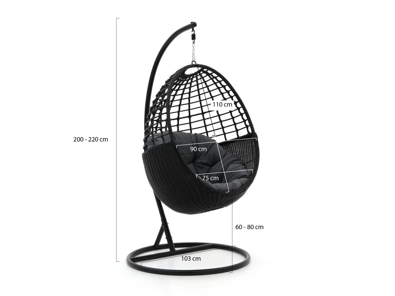 Manifesto Rovio Hängesessel Mit Gestell 3 Manifesto Rovio Hängesessel Mit Gestell