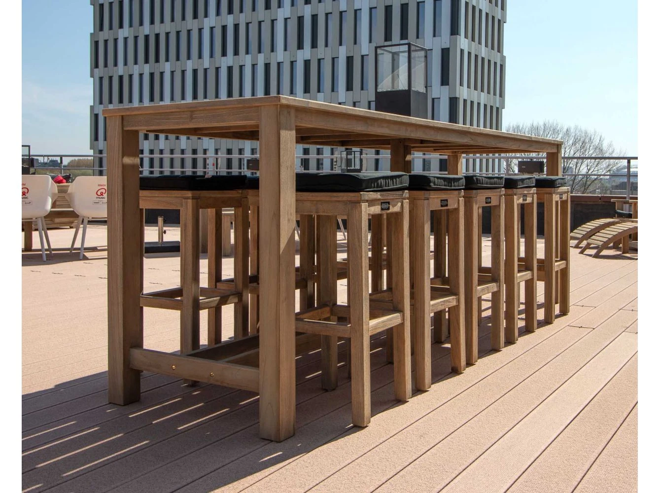 ROUGH-X Bartisch Outdoor 300x80x105 Cm 4 ROUGH-X Bartisch Outdoor 300x80x105 Cm – Bild 2